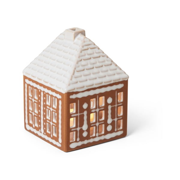 Świecznik kamionkowy Gingerbread Lighthouse – Kähler Design