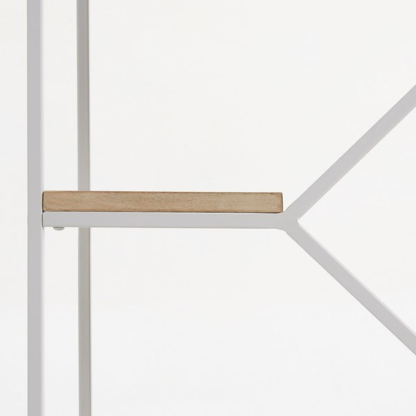 Biały regał z drewna mango Kave Home Pyke-image-3