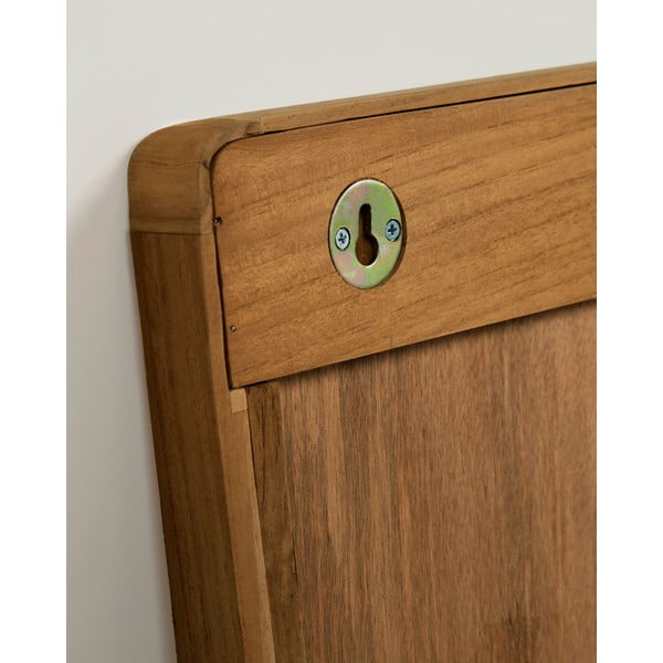 Lustro z drewnianą ramą ścienne 45x70 cm Shamel – Kave Home-image-3