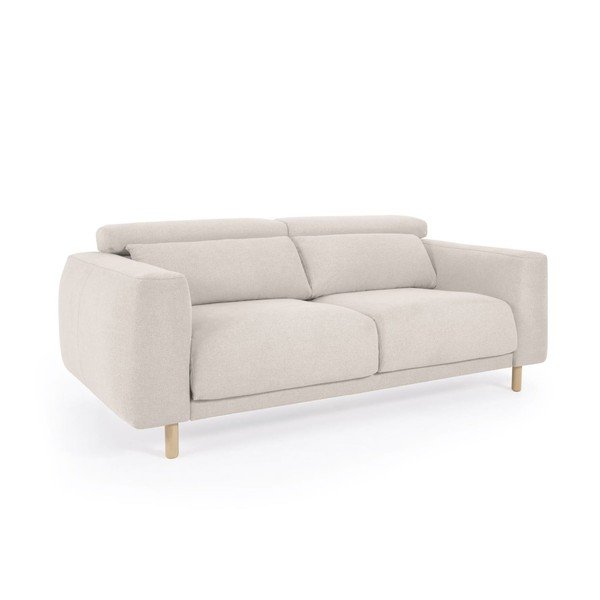 Kremowa sofa 215 cm Singa – Kave Home