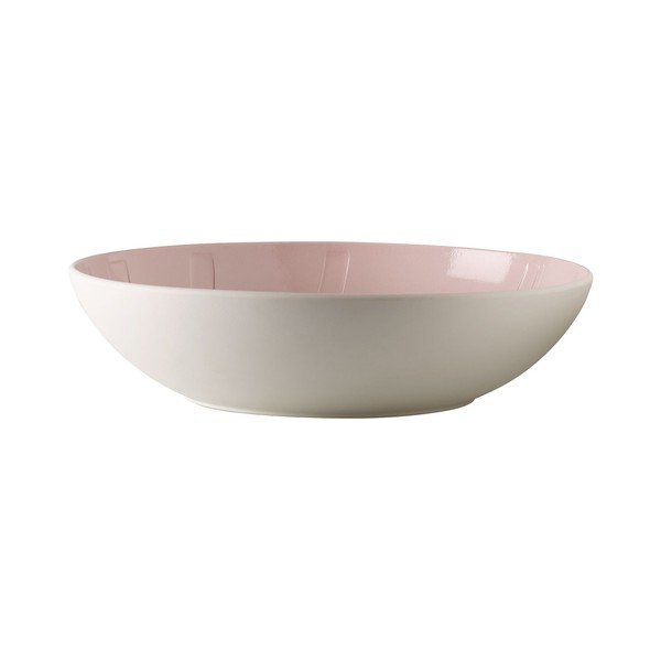 Biało-różowa porcelanowa miska do serwowania Villeroy & Boch Leaf, ⌀ 26 cm-image-2