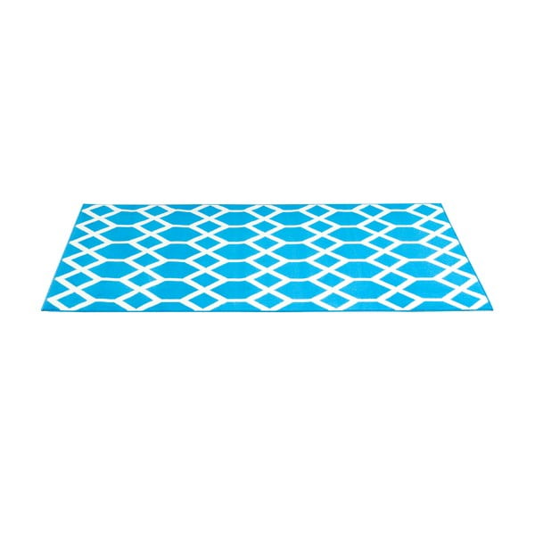 Niebieski dywan Velour, 160x225 cm