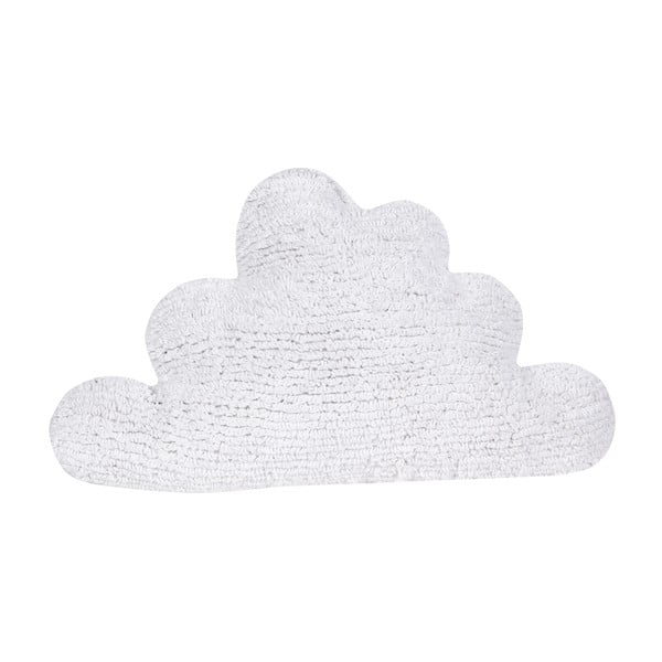Biała poduszka bawełniana Happy Decor Kids Cloud, 45x45 cm