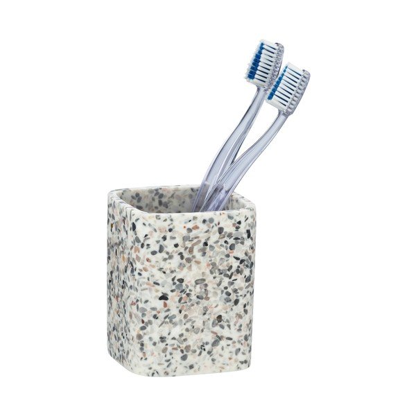 Kubek na szczoteczki Wenko Terrazzo-image-1