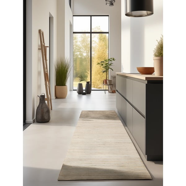 Beżowy chodnik 80x200 cm Handloom – Hanse Home-image-1