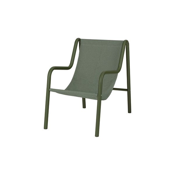 Zielony metalowy fotel ogrodowy Nokk – noo.ma