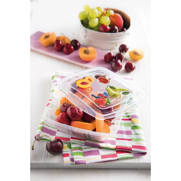 Zestaw 3 pojemników na żywność Snips Classic, 0,5 l-image-1