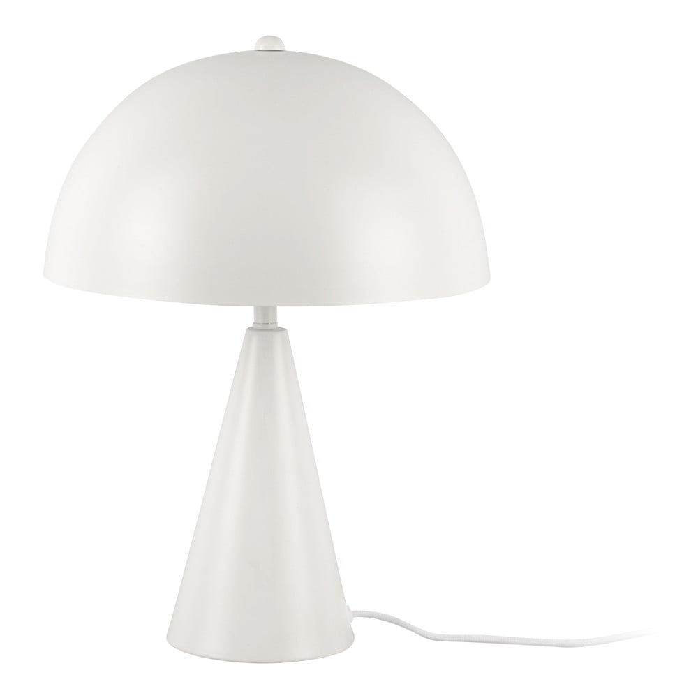 Biała lampa stołowa Leitmotiv Sublime, wys. 35 cm