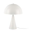 Biała lampa stołowa Leitmotiv Sublime, wys. 35 cm