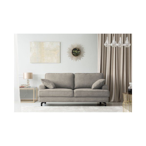 Szarobrązowa sofa 2-osobowa Kooko Home Salsa-image-1