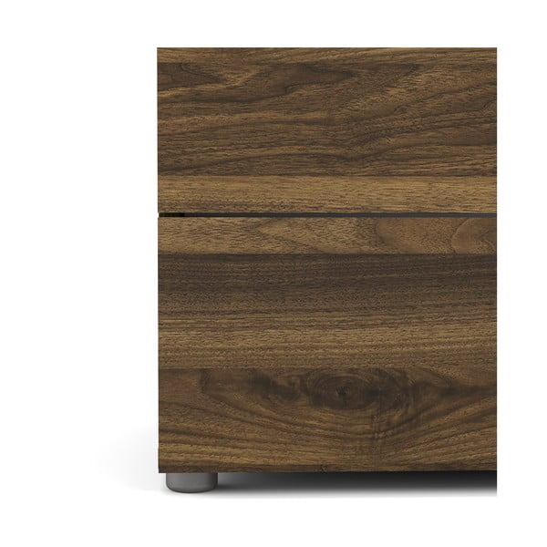 Komoda w dekorze orzecha Tvilum Pepe, 80 x 68 cm-image-1