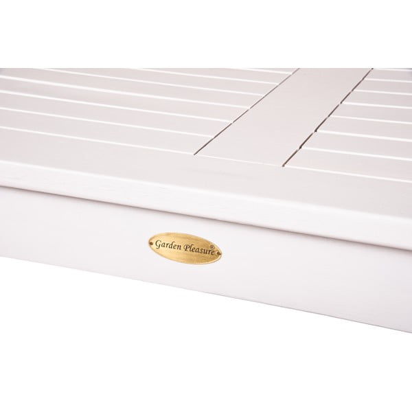 Stół ogrodowy z litego drewna eukaliptusowego 80x165 cm Malmö – Garden Pleasure-image-2