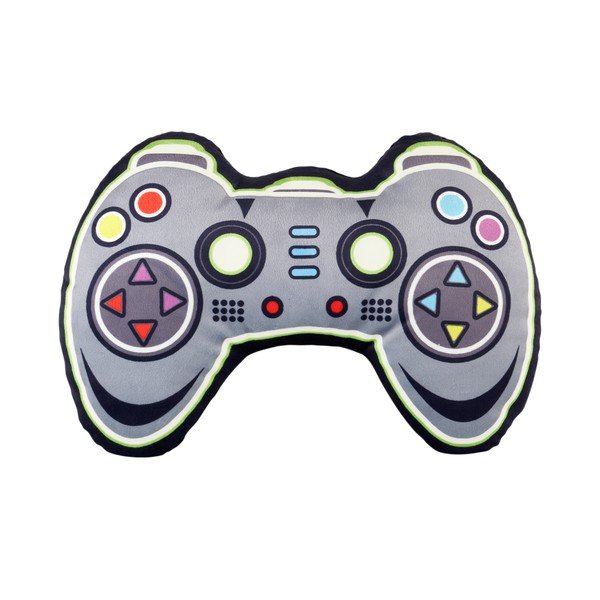 Poduszka dziecięca z efektem fluorescencyjnym z mikropluszu Game Over – Catherine Lansfield-image-2