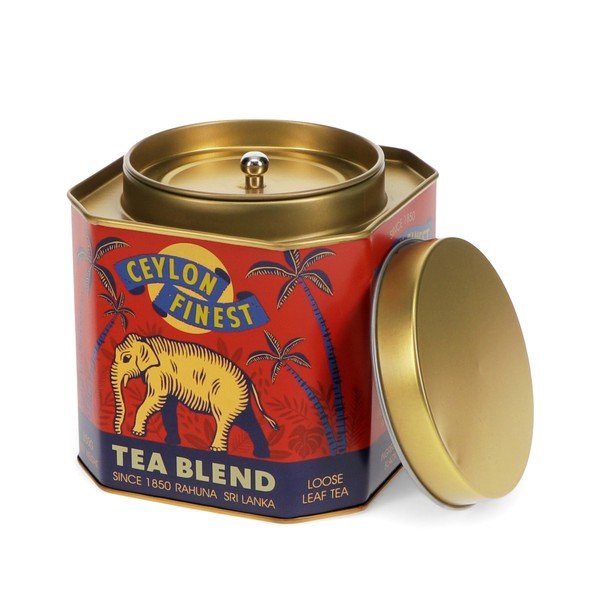 Metalowy pojemnik na herbatę Ceylon Finest – Rex London-image-2