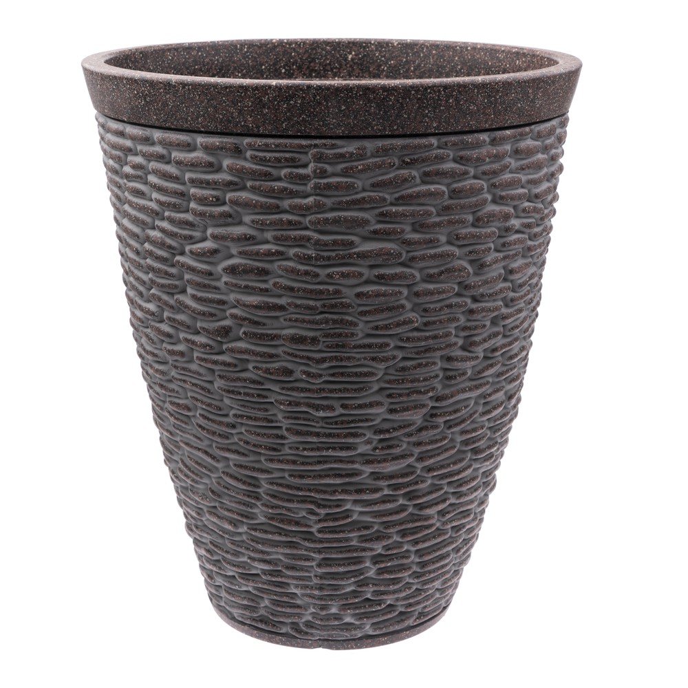 Doniczka z plastiku z recyklingu ø 38 cm – Dakls