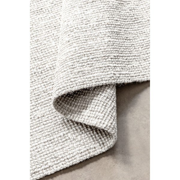 Jasnoszary chodnik z juty dwustronny/tkany ręcznie 80x200 cm Bouclé Jaipur – Hanse Home-image-4