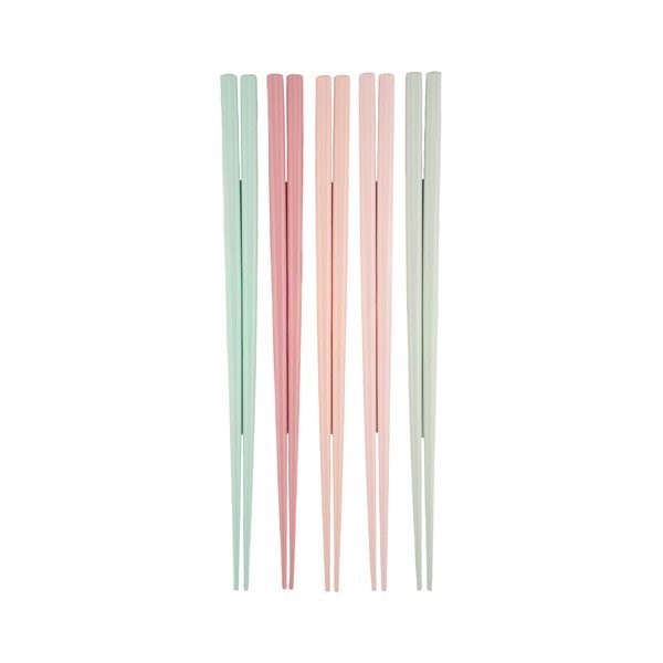 Bambusowe sztućce 5 szt. dla 5 osób Pastel – Sass & Belle