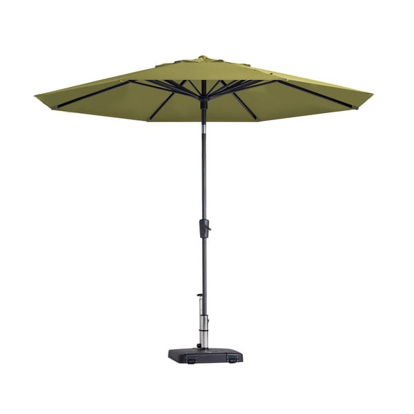 Zielony parasol ogrodowy ø 300 cm Paros II − Madison
