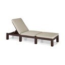 Brązowy leżak ogrodowy ze sztucznego rattanu Daytona – Keter