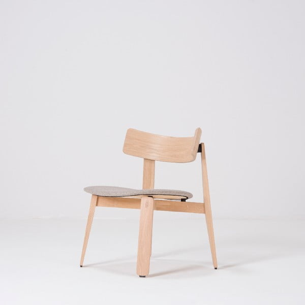 Krzesło do jadalni z drewna dębowego Gazzda Nora