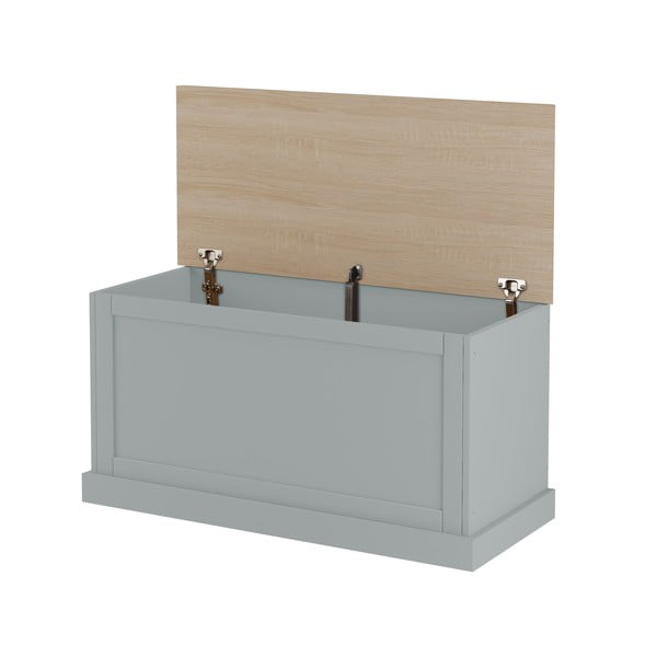 Szara skrzynia 90x45 cm Binz – Støraa-image-3