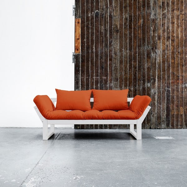 Sofa Karup Edge White/Orange