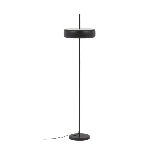 Czarna lampa stojąca z metalowym kloszem (wys. 183 cm) Francisca – Kave Home