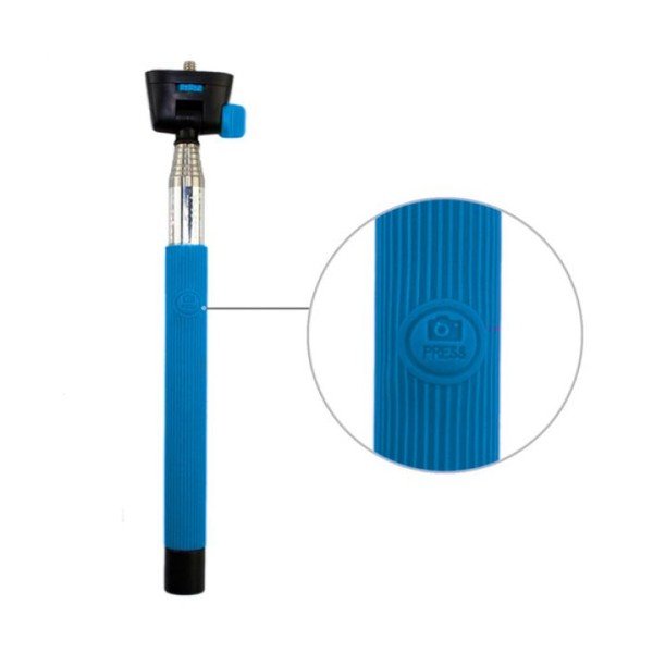 Niebieski selfie stick InnovaGoods