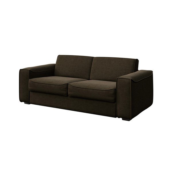 Brązowa rozkładana sofa 3-osobowa MESONICA Munro-image-2