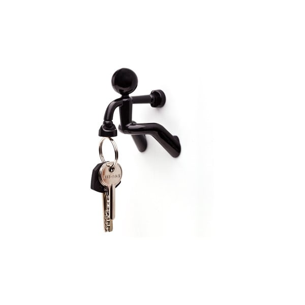 Magnetyczny uchwyt na klucze Key Pete, czarny