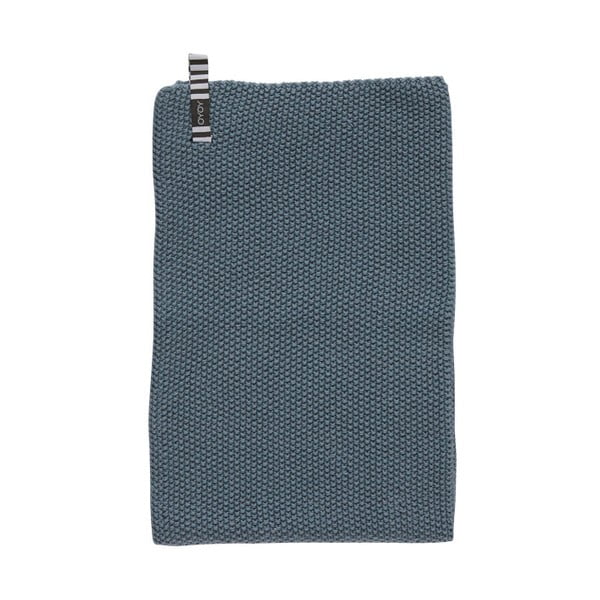 Szary ręcznik z bawełny organicznej OYOY Mini, 58x38 cm