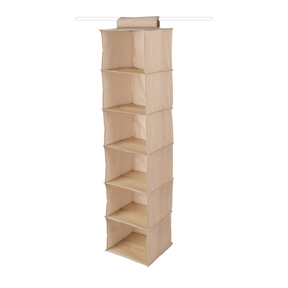 Wiszący tekstylny organizer do szafy Sandy – Compactor