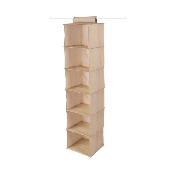Wiszący tekstylny organizer do szafy Sandy – Compactor