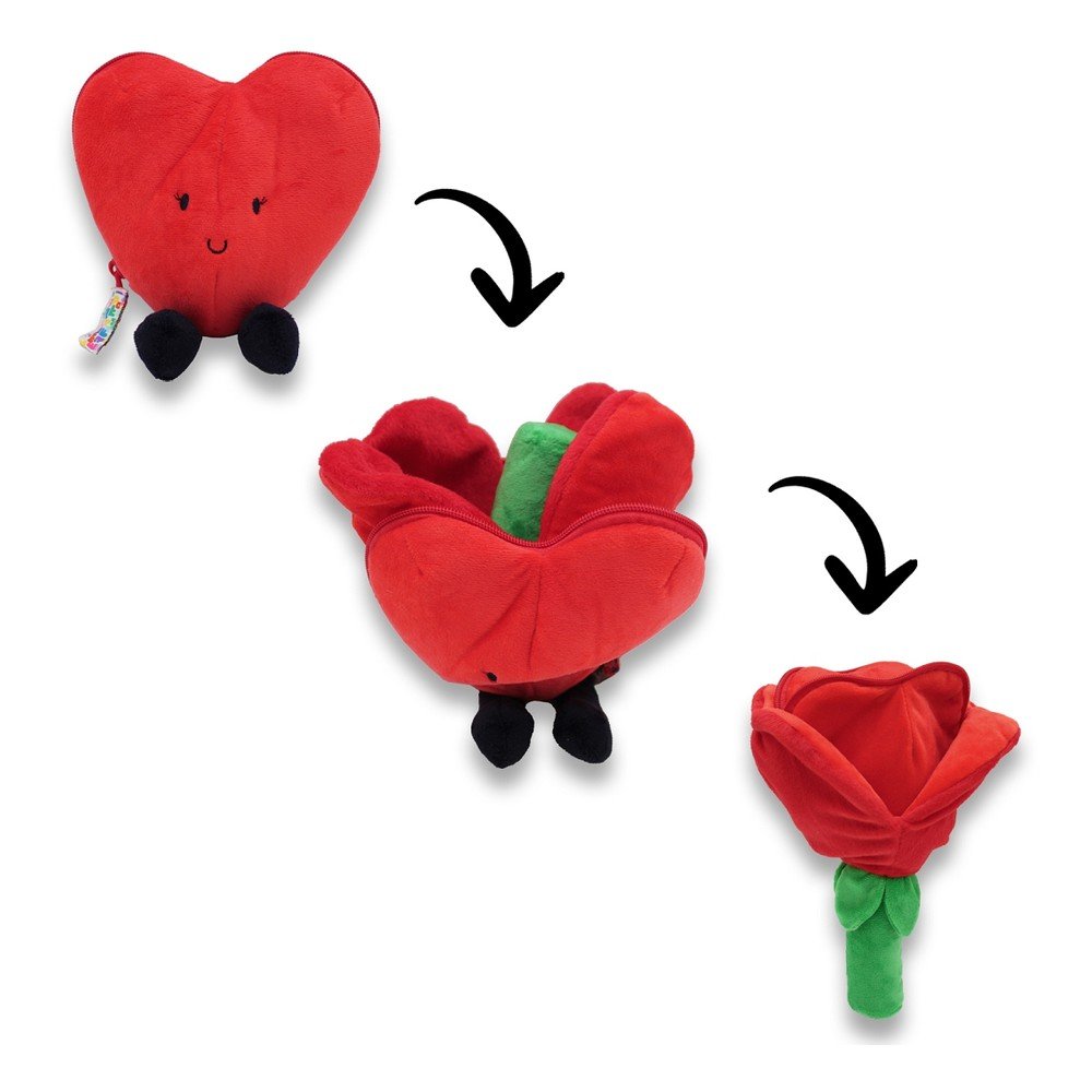 Zabawka pluszowa Flipetz 2in1 Heart – Les Deglingos
