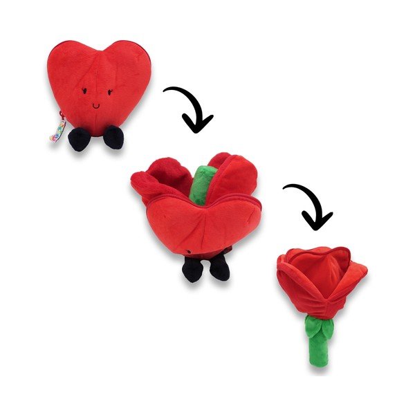Zabawka pluszowa Flipetz 2in1 Heart – Les Deglingos