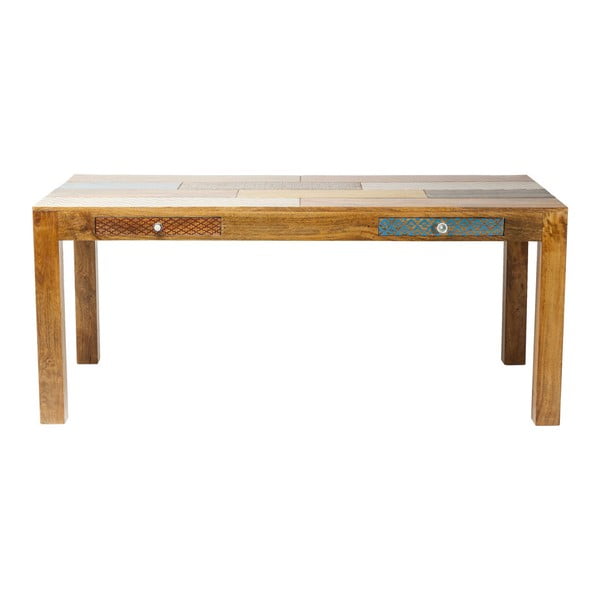 Stół do jadalni z drewna mangowego Kare Design Soleil, 180x90 cm