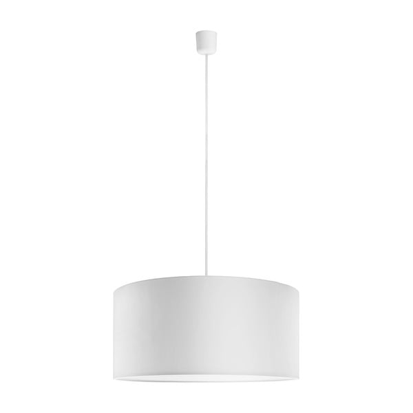 Biała lampa wisząca Sotto Luce MIKA, Ø 50 cm