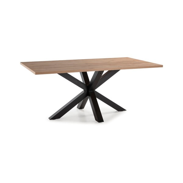 Stół z blatem w dekorze dębu 100x180 cm Comba – Marckeric-image-2