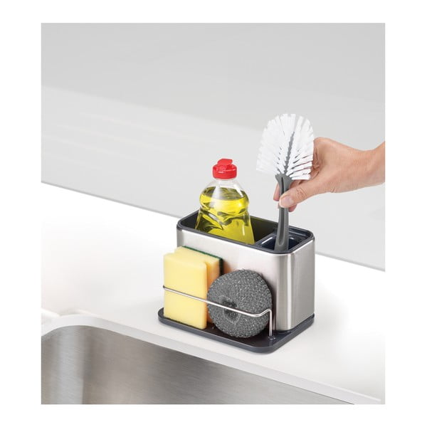Stojak na akcesoria do mycia naczyń Joseph Joseph Tidy, 12,5x12,8 cm-image-3