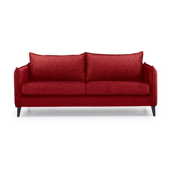 Czerwona sofa Scandic Leo, 208 cm
