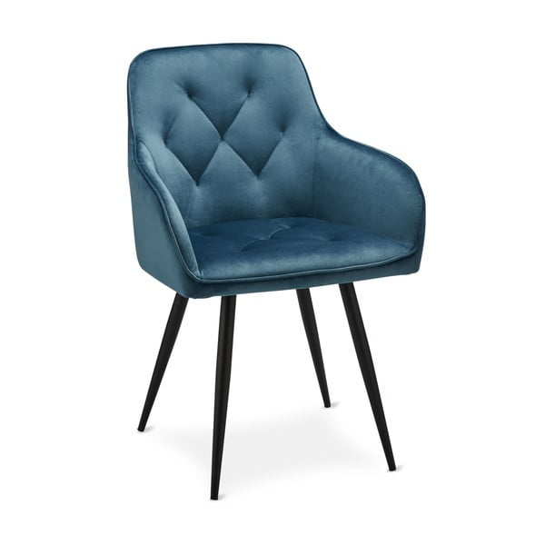 Jasnoniebieskie aksamitne krzesła zestaw 2 szt. Nadja – Furnhouse
