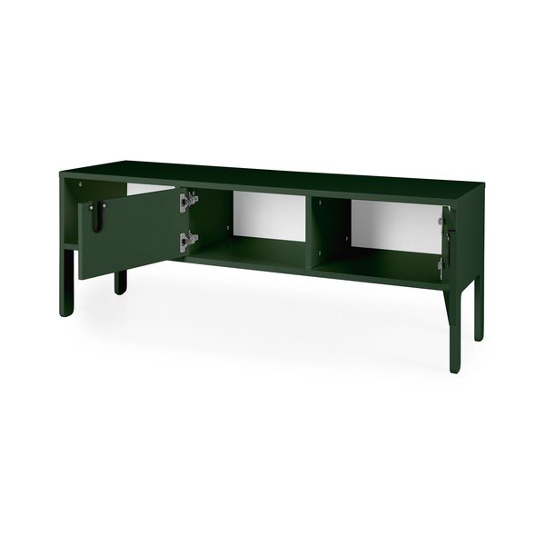 Ciemnozielona komoda pod TV Tenzo Uno, szer. 137 cm-image-4