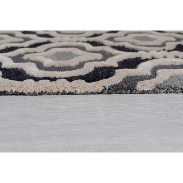 Szary wełniany dywan 290x200 cm Moorish Amira – Flair Rugs-image-4