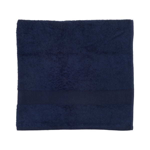 Ciemnoniebieski ręcznik Walra Frottier, 90x170 cm