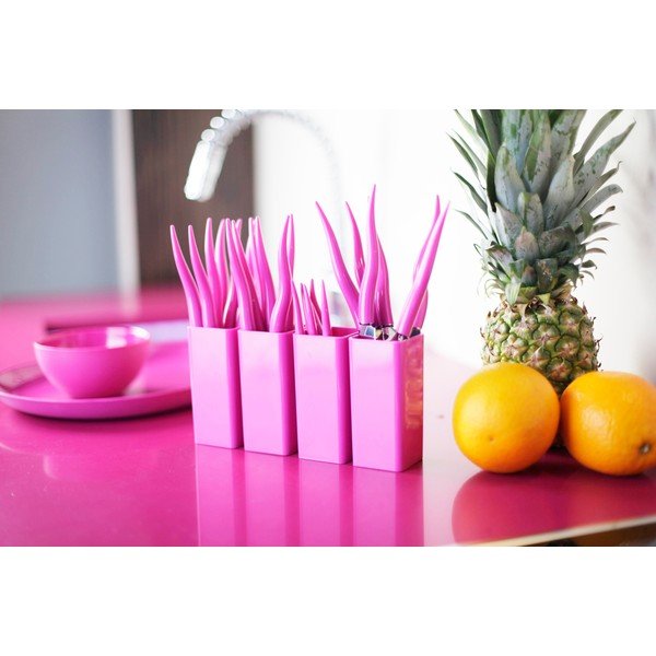 Zestaw sztućców Tullio Purple, 24 szt.-image-1