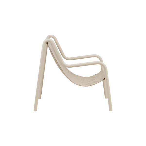 Beżowy metalowy fotel ogrodowy Nokk – noo.ma-image-2