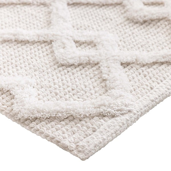 Kremowy dywanik łazienkowy 50x80 cm Otis – douceur d'intérieur-image-3