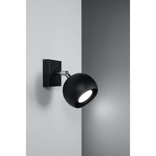 Czarny kinkiet Sollux Ollo-image-1
