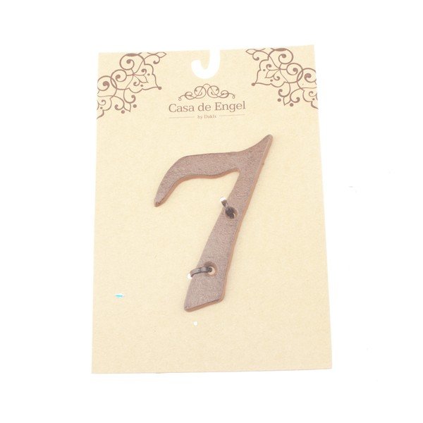Numer żeliwny Dakls Seven, wys. 10 cm