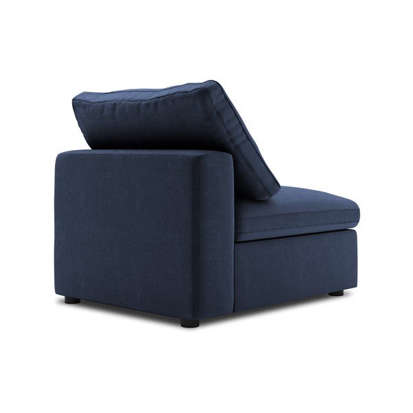 Ciemnoniebieska środkowa część sztruksowej sofy modułowej Windsor & Co Sofas Galaxy-image-3